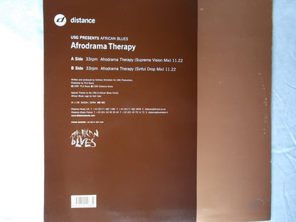 USG* Presents African Blues : Afrodrama Therapy (12")