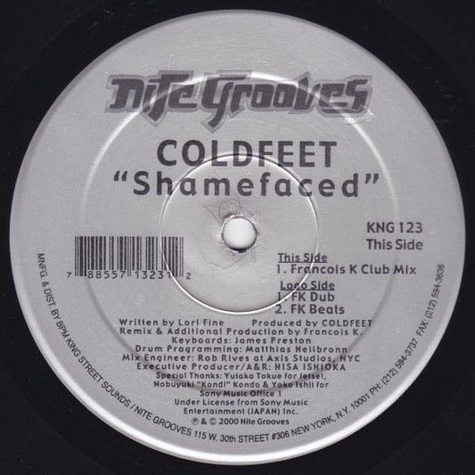 Coldfeet : Shamefaced (12")