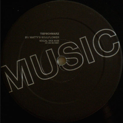 Tiefschwarz : Music (2x12")