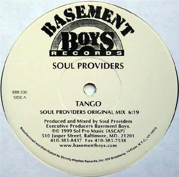 Soul Providers : Tango (12")