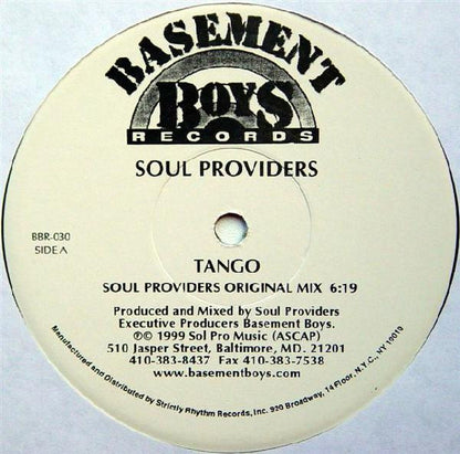 Soul Providers : Tango (12")