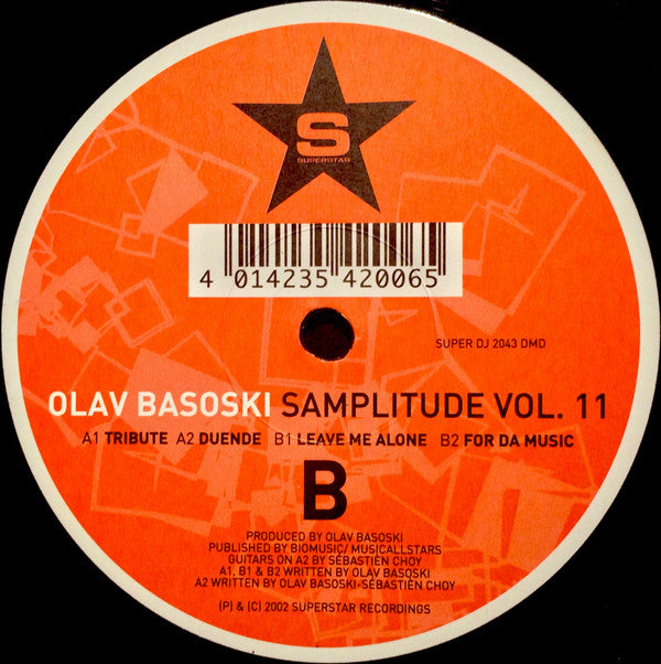 Olav Basoski : Samplitude Vol. 11 (12")