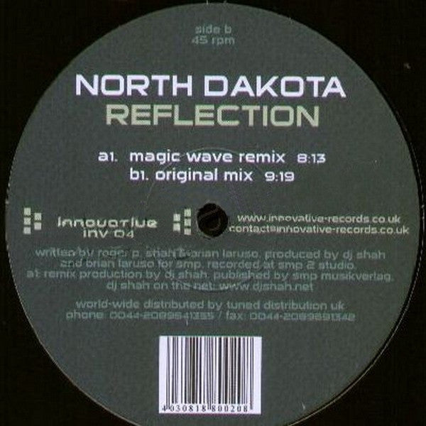 North Dakota : Reflection (12")