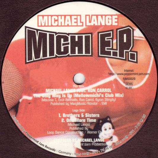 Michael Lange* : Michi E.P. (12", EP)