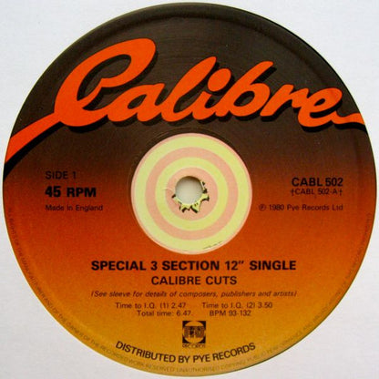Various : Calibre Cuts (12", S/Sided, Single, Mixed)