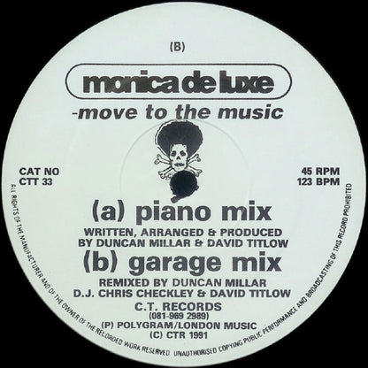 Monica De Luxe : Move To The Music (12")