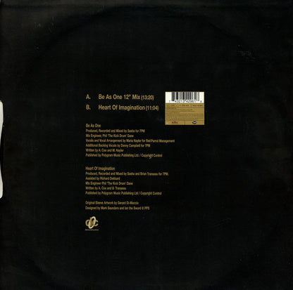 Sasha & Maria* : Be As One (12", Single)