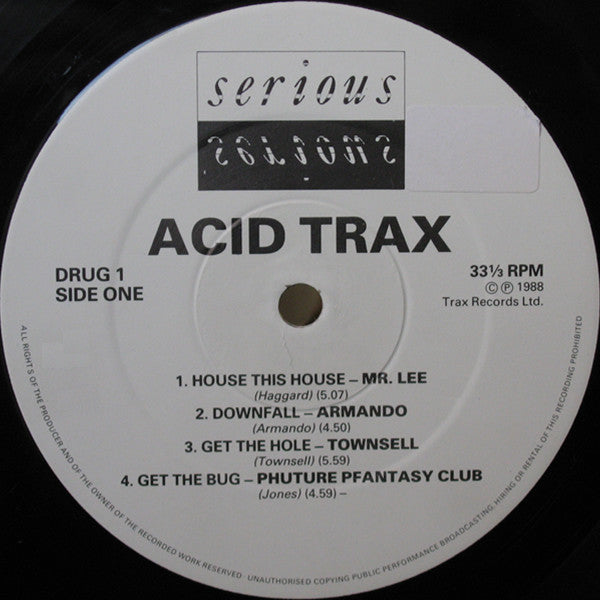 Various : Acid Trax (LP, Comp)