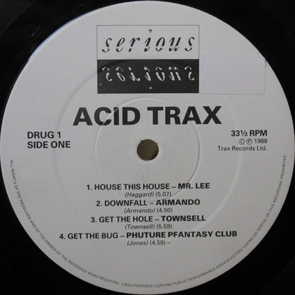 Various : Acid Trax (LP, Comp)