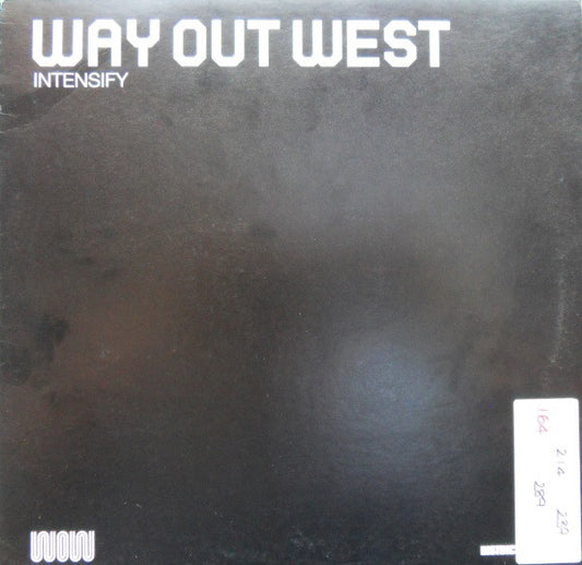 Way Out West : Intensify (12", Promo)