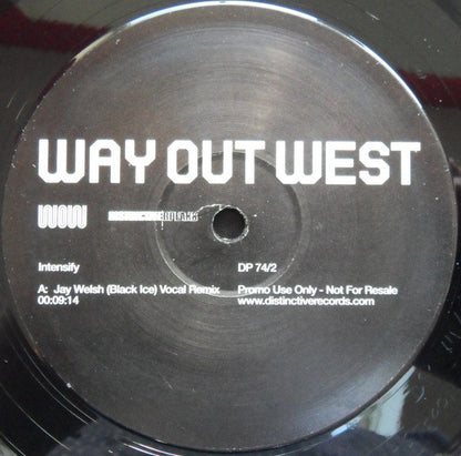 Way Out West : Intensify (12", Promo)