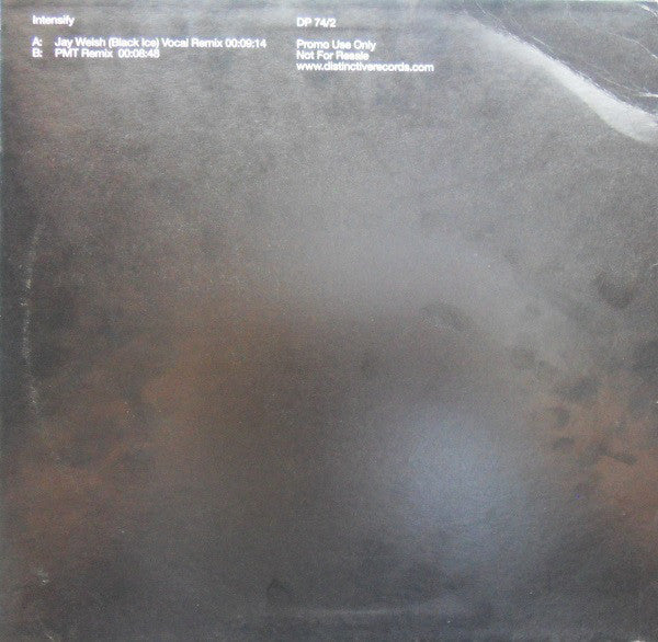 Way Out West : Intensify (12", Promo)