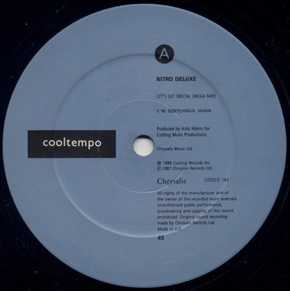Nitro Deluxe : Let's Get Brutal (12", Single)