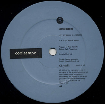 Nitro Deluxe : Let's Get Brutal (12", Single)