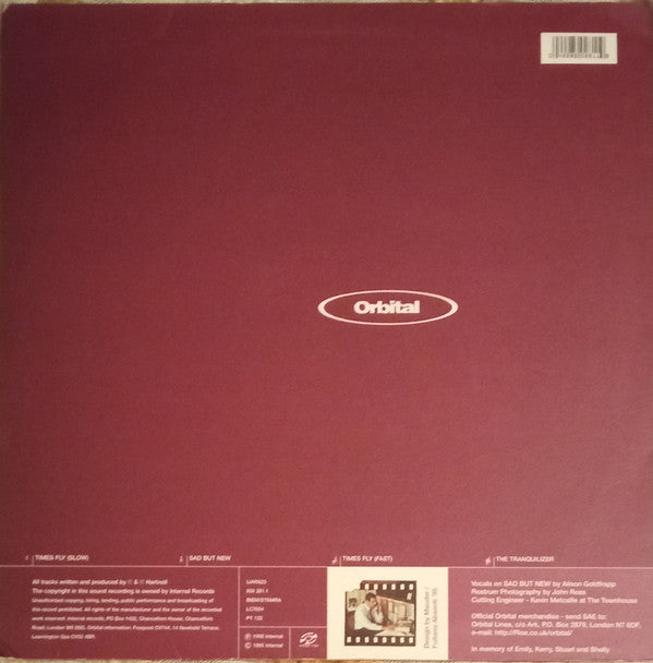 Orbital : Times Fly (2x12", EP)