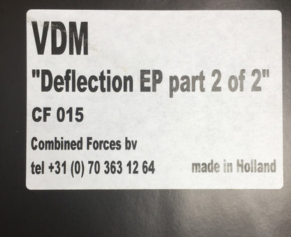 Vincent De Moor : Deflection EP Part 2 Of 2 (12", EP, W/Lbl)