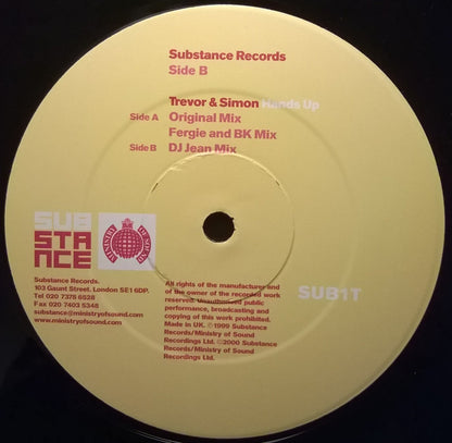 Trevor & Simon : Hands Up (12")