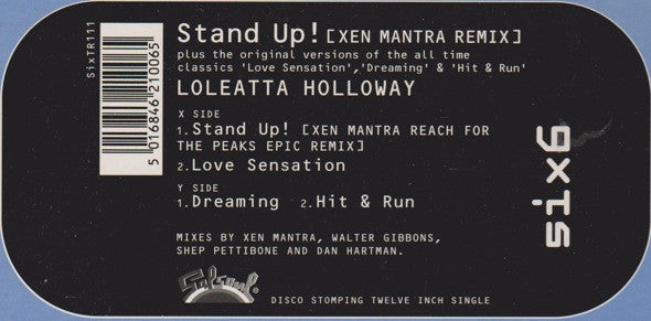 Loleatta Holloway : Stand Up! (Xen Mantra Remix) (12")