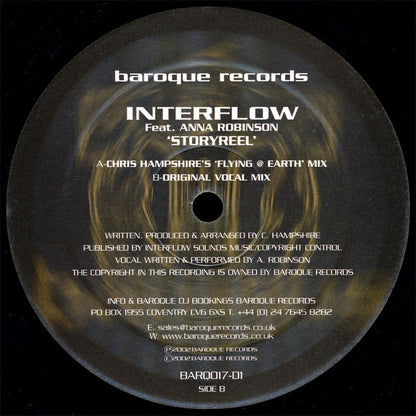 Interflow Feat. Anna Robinson : Storyreel (12", Dis)