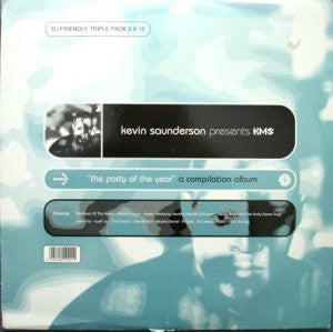 Kevin Saunderson : KMS "The Party Of The Year" (A Compilation Album) (3xLP, Album, Comp)