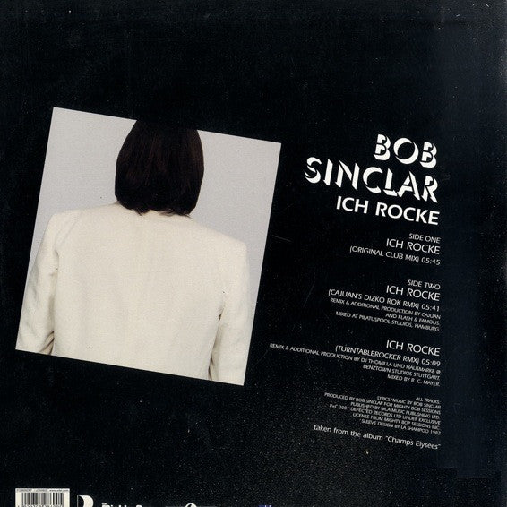 Bob Sinclar : Ich Rocke (Part One Of Two) (12", Maxi)