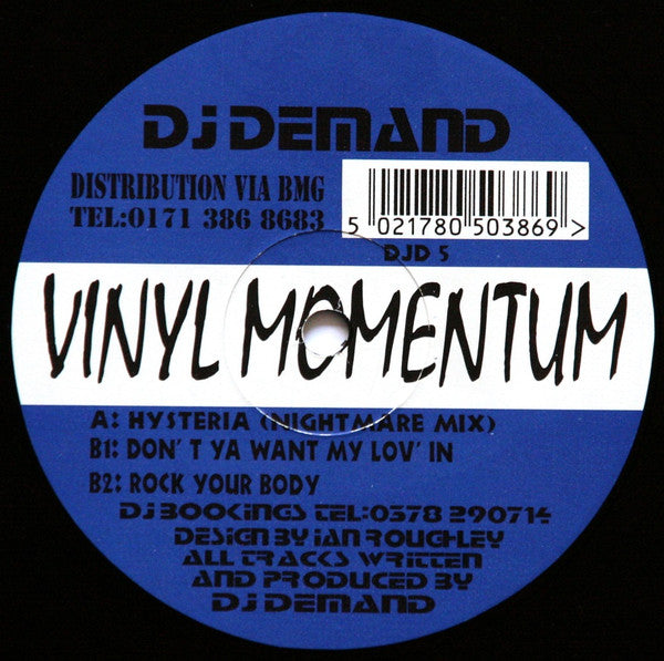 DJ Demand : Love Bomb EP. (12", EP)