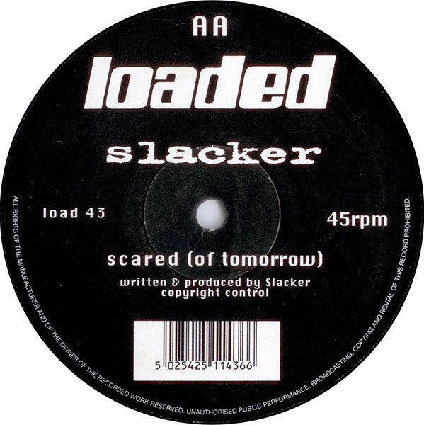 Slacker : Scared (12")