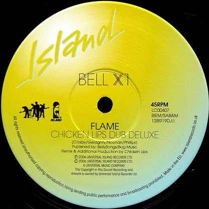 Bell X1 : Flame (12", Promo)
