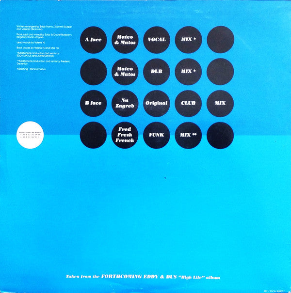 Eddy & Dus Feat. Valerie N.* : The Bright Song (12")