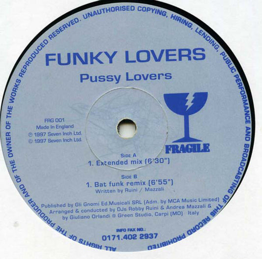 Funky Lovers : Pussy Lovers (12")