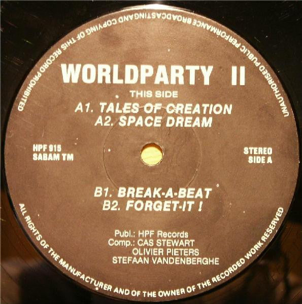 World Party II : Forget-It! (12")