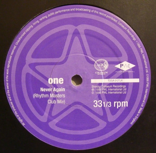 Happy Clappers : Never Again (DJ Promo 2) (12", Promo)