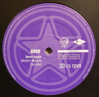 Happy Clappers : Never Again (DJ Promo 2) (12", Promo)