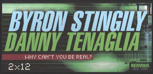 Byron Stingily : Why Can't You Be Real (2x12")