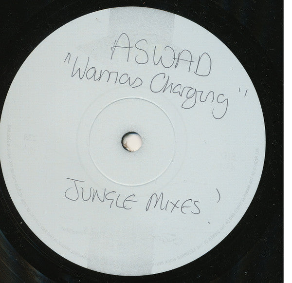 Aswad : Warriors Charging (Jungle Mixes) (12", W/Lbl)