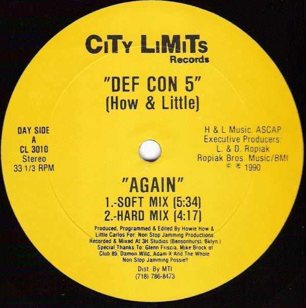 Def Con 5 (2) : Again (12")