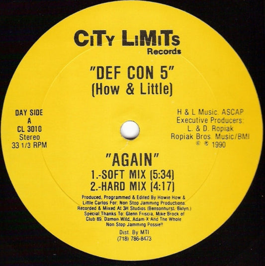 Def Con 5 (2) : Again (12")
