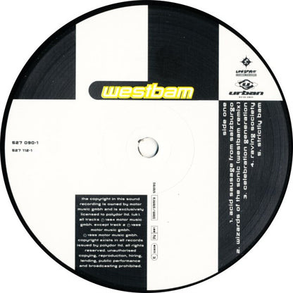 Westbam : Bam Bam Bam...The Album (LP, Album + 12", S/Sided, Etch, Ltd, Mixed)