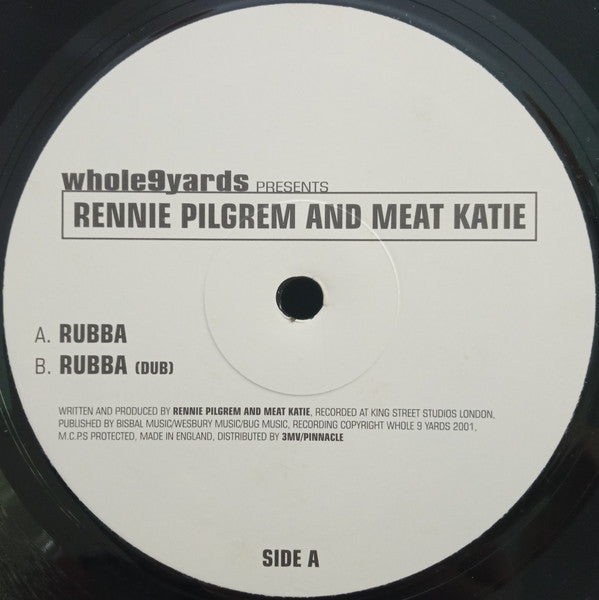 Rennie Pilgrem And Meat Katie : Rubba (12")