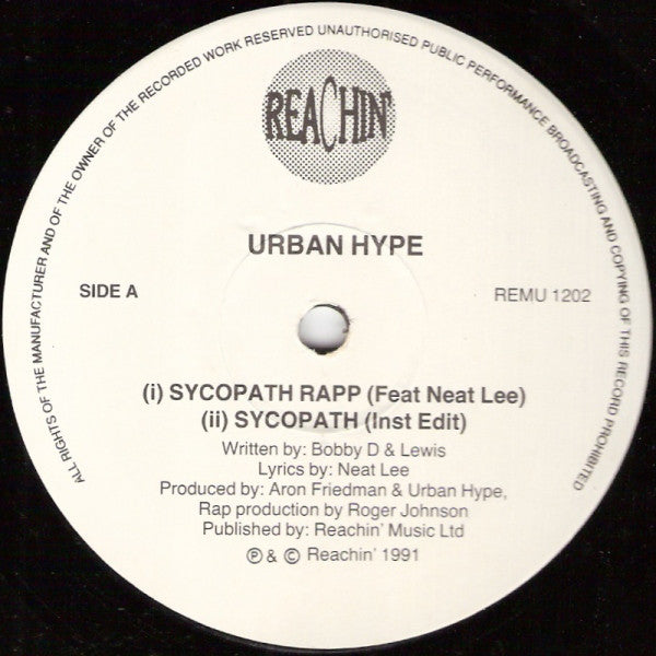 Urban Hype : Sycopath (12")