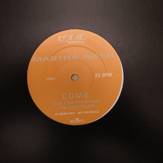 Martha Wash : Come (2x12", Promo)