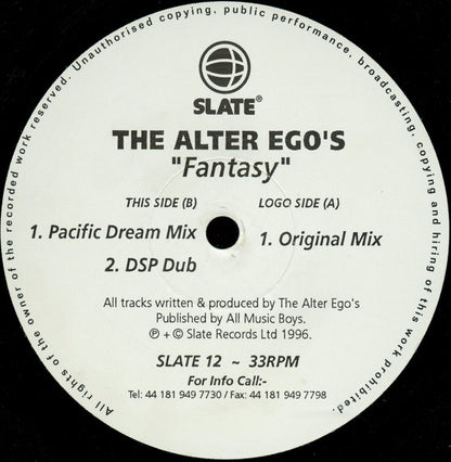 The Alter Ego's : Fantasy (12")