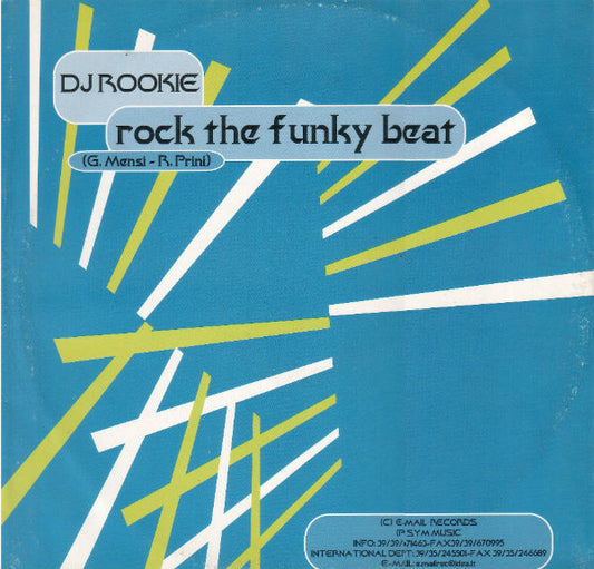DJ Rookie : Rock The Funky Beat (12")