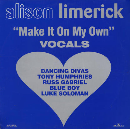 Alison Limerick : Make It On My Own (Vocals) (2x12", Promo)