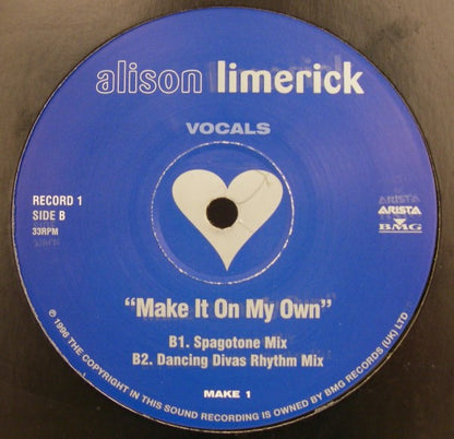 Alison Limerick : Make It On My Own (Vocals) (2x12", Promo)