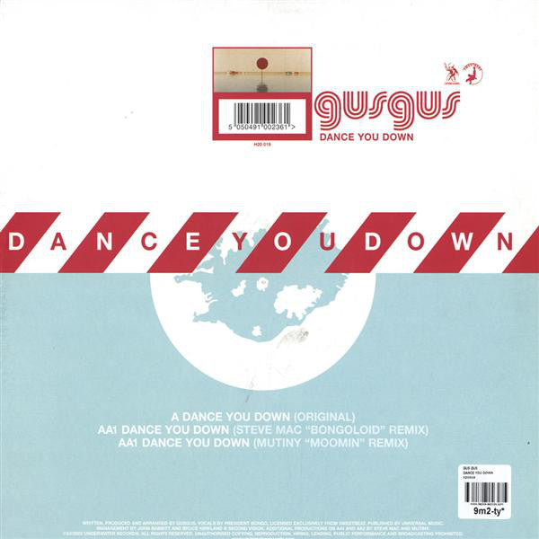 GusGus : Dance You Down (12")