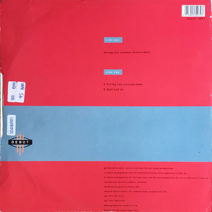 Massivo Featuring Tracy* : Loving You (Steve Anderson Remix) (12")