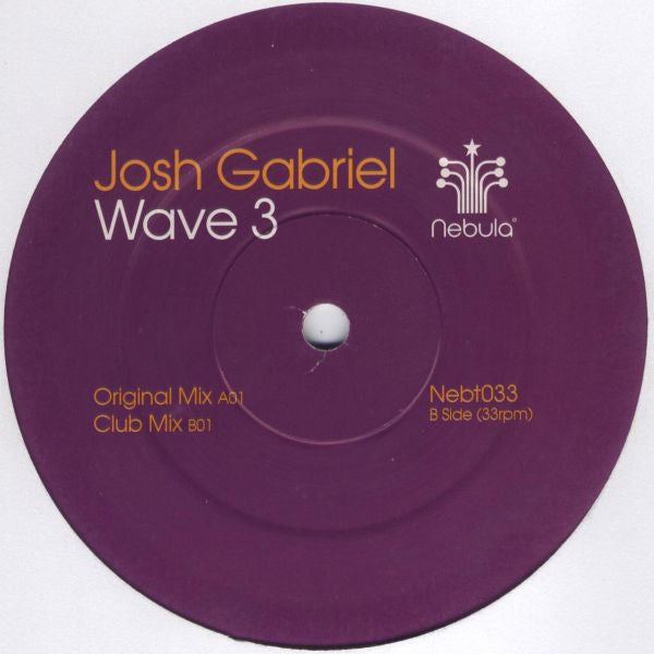 Josh Gabriel : Wave 3 (12")