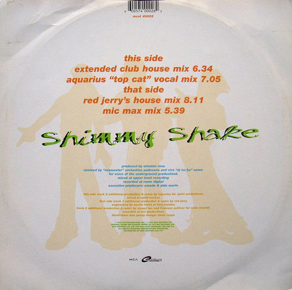 740 Boyz : Shimmy Shake (12", Single)