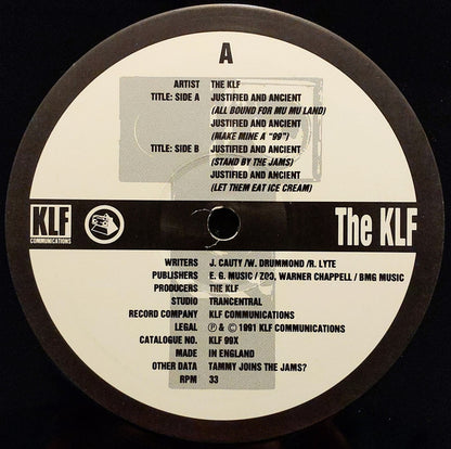 The KLF : Justified & Ancient (12", Single)